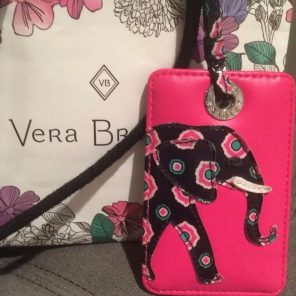 Vera Bradley luggage tag NWOT